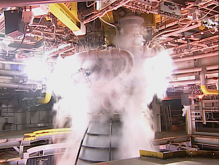 RS-25 Engine Testing Blazes Forward for NASA’s Space Launch System