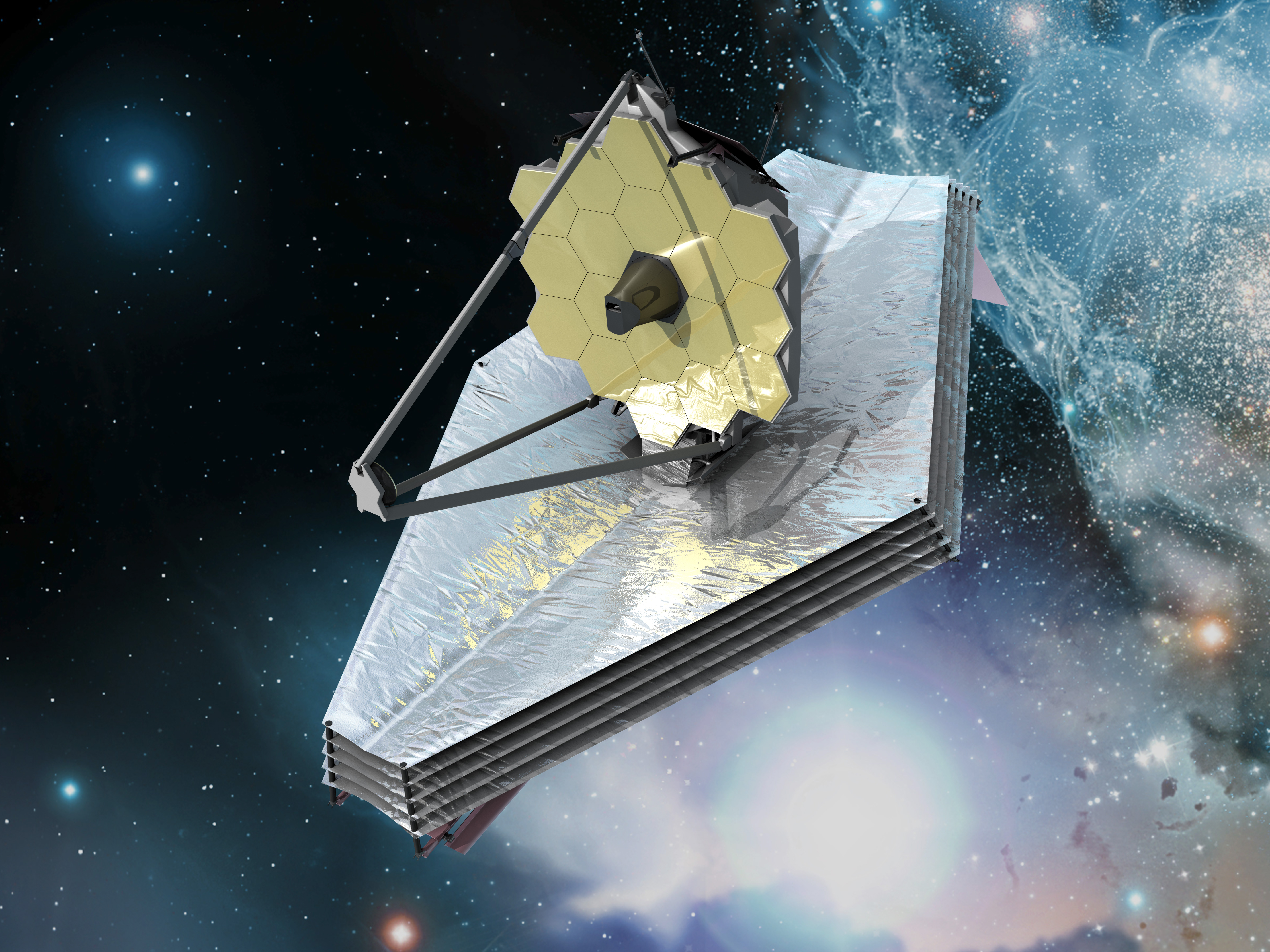 James Webb Space Telescope’s Sunshield getting closer to spacecraft integration