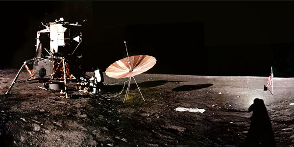 46 years ago today, Apollo 12 landed on the moon