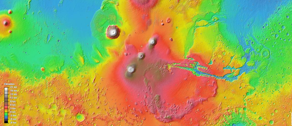 Explore the Red Planet with Google Mars