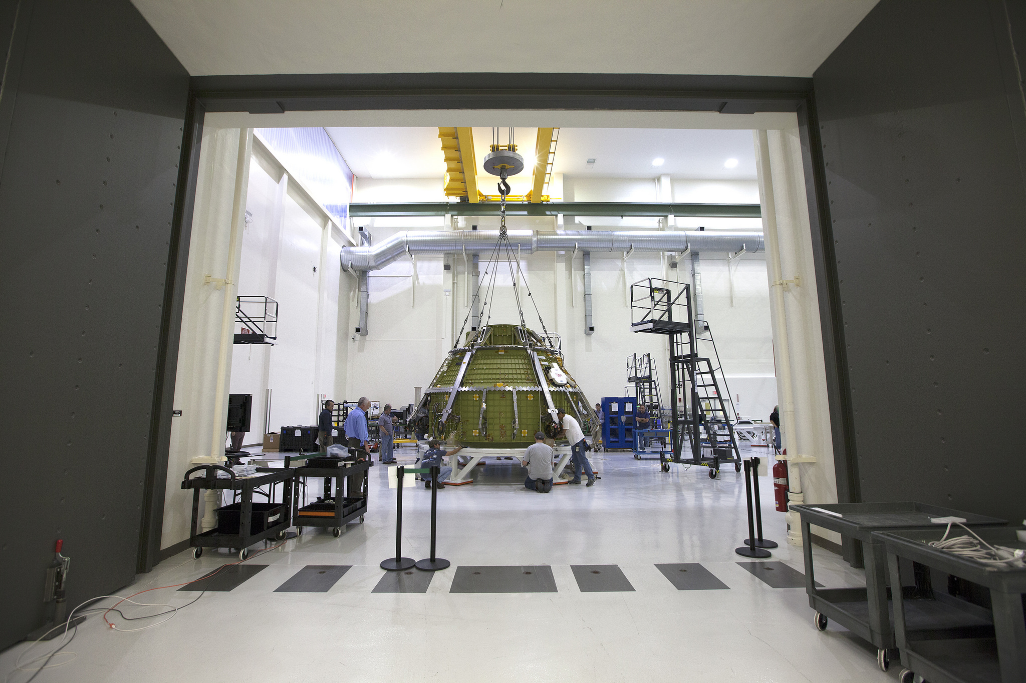 Orion Exploration Mission-1 Crew Module Pressure Tested